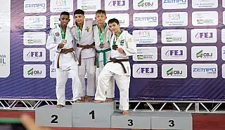 MS termina o Brasileiro Sub-18 de Judô com cinco medalhas