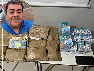 Ex-vereador é preso com santinhos de deputado e R$ 130 mil